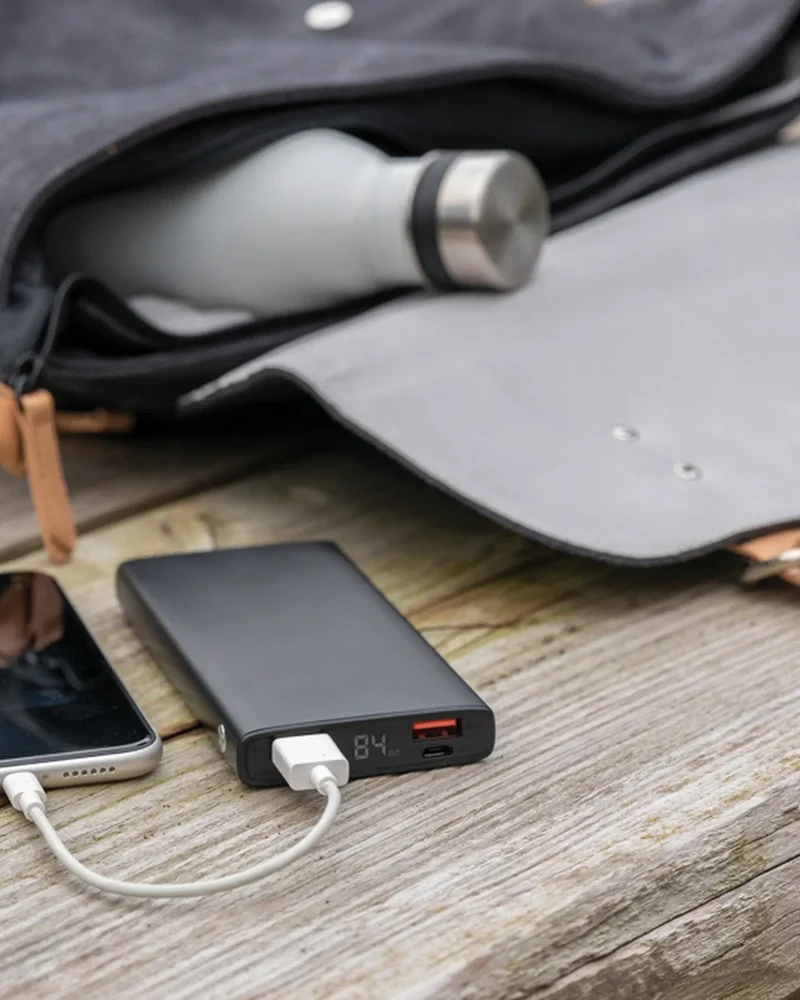 Batterie de secours aluminium 10.000 mAh à personnaliser