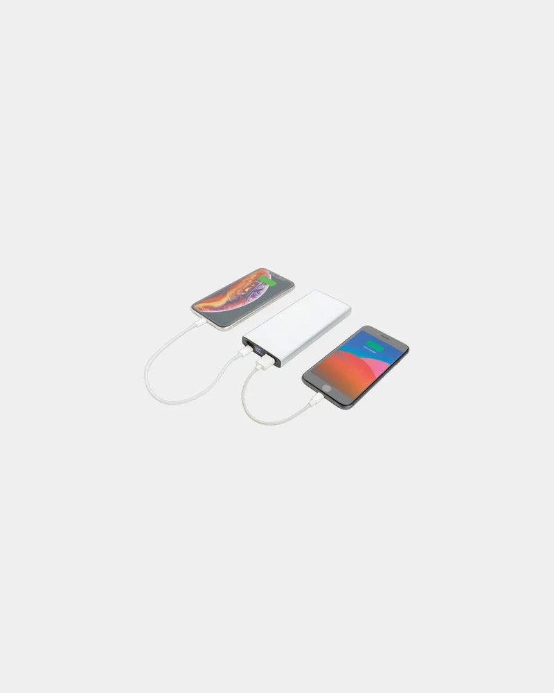 Batterie de secours aluminium 10.000 mAh à personnaliser