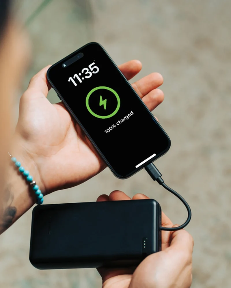 Powerbank 20.000 mAh ABS recyclé Urban Vitamin Menlo Park à personnaliser