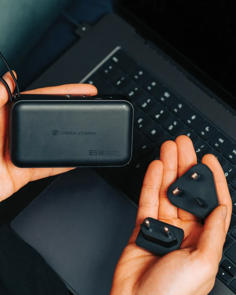 Chargeur hybride GaN 65W Urban Vitamin à personnaliser