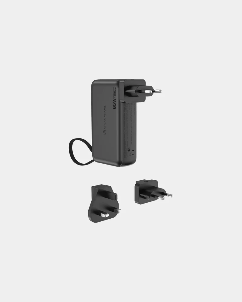 Chargeur hybride GaN 65W Urban Vitamin à personnaliser