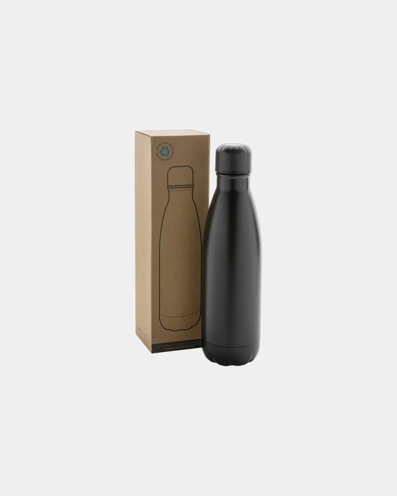 Bouteille inox recyclé 500ml à personnaliser