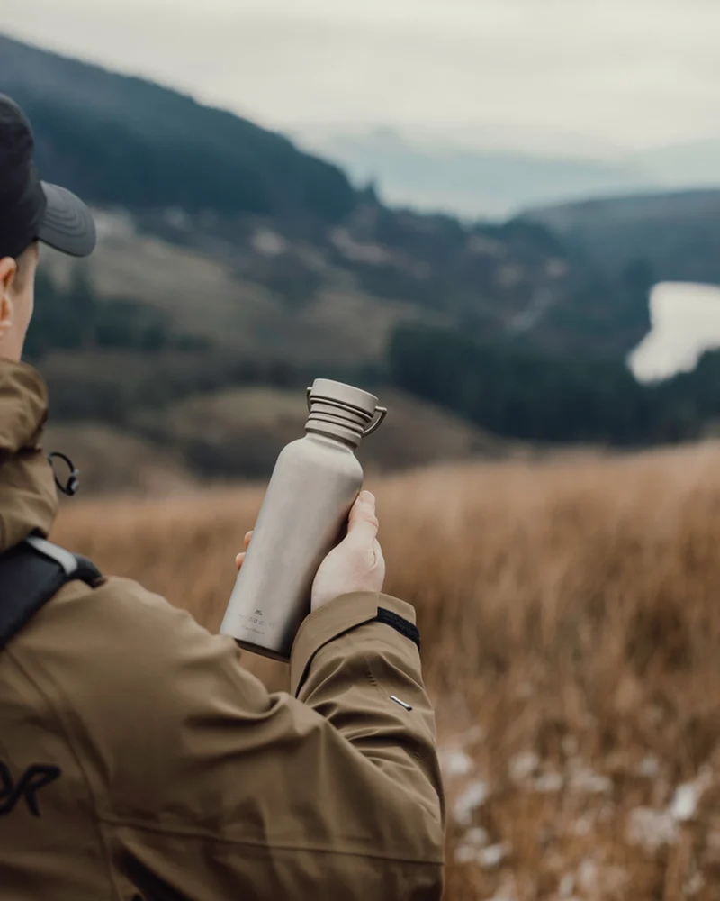 Gourde titane ultra légère 600ml à personnaliser