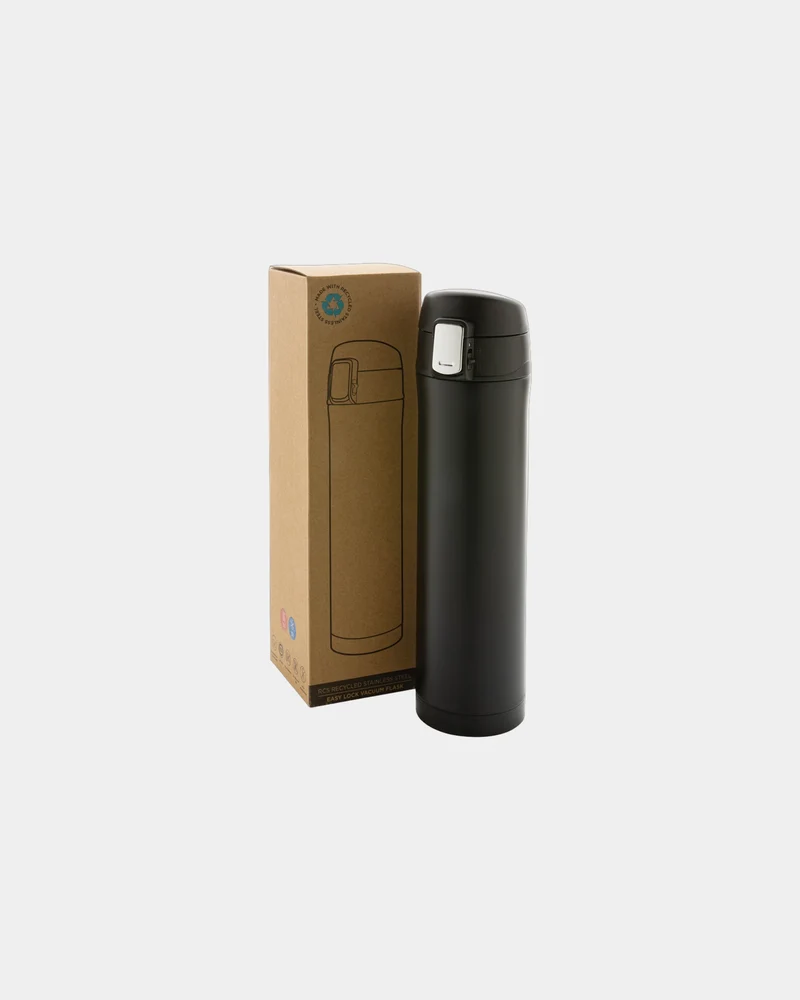 Gourde isotherme acier recyclé 450ml à personnaliser