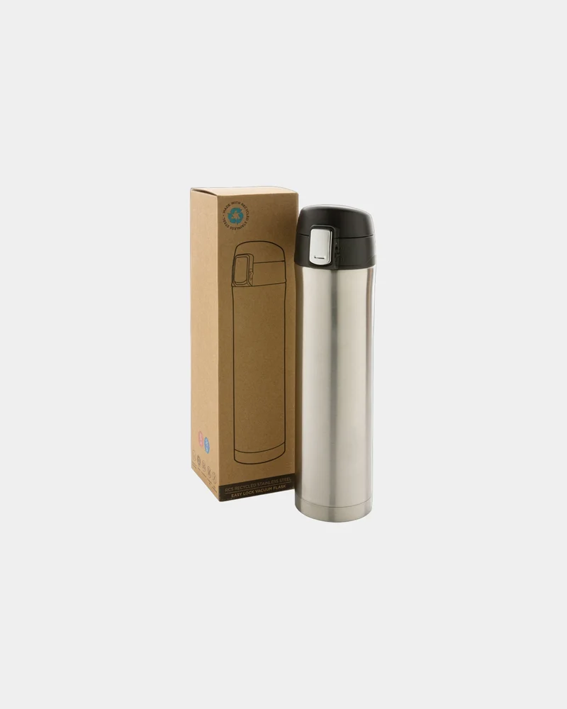 Gourde isotherme acier recyclé 450ml à personnaliser