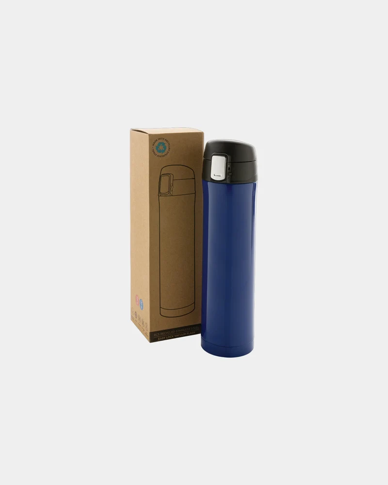 Gourde isotherme acier recyclé 450ml à personnaliser