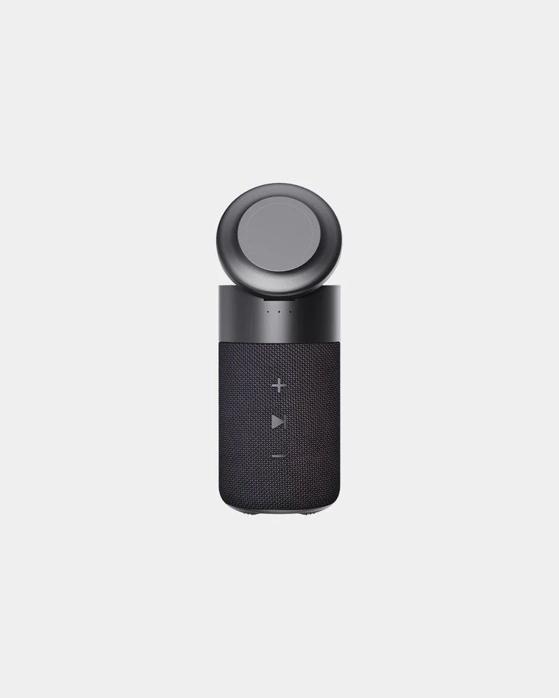 Enceinte 10W avec chargeur en rPET Urban Vitamin Anaheim à personnaliser