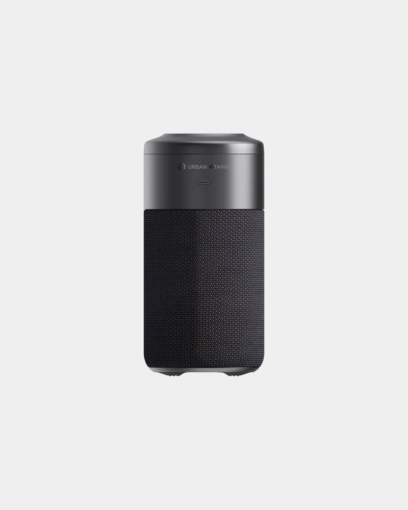 Enceinte 10W avec chargeur en rPET Urban Vitamin Anaheim à personnaliser