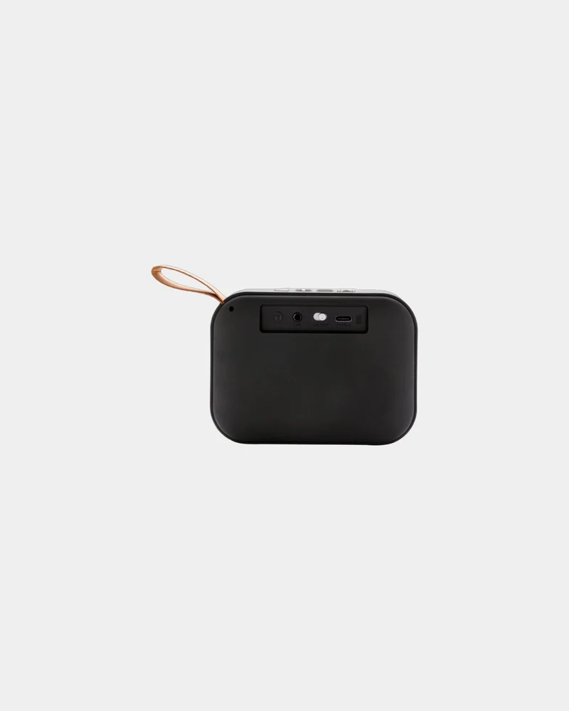 Haut-parleur ABS avec grille en tissu à personnaliser