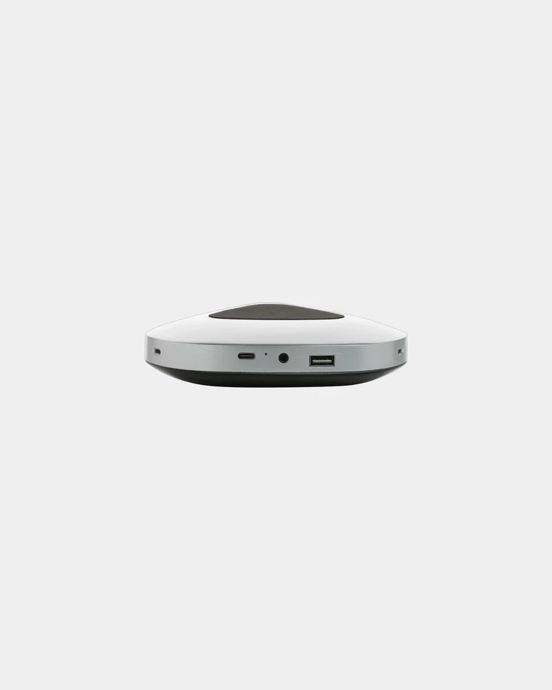 Enceinte haut-parleur ABS noir à personnaliser