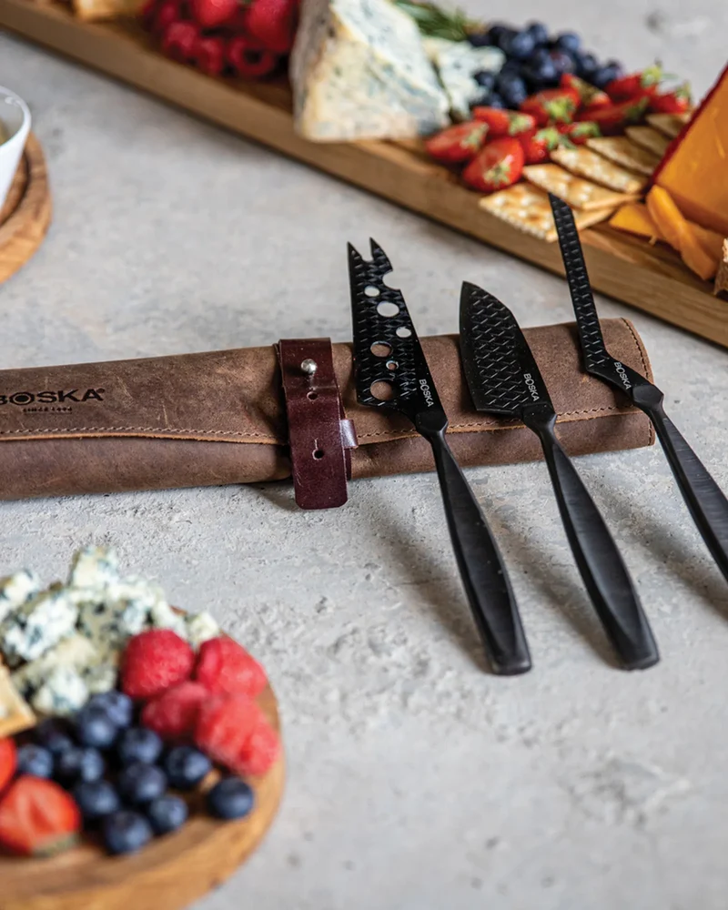 Set couteaux à fromage inox Boska Monaco+ à personnaliser