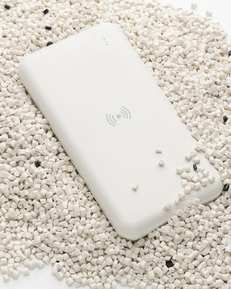 Powerbank 8000 mAh en plastique recyclé à personnaliser