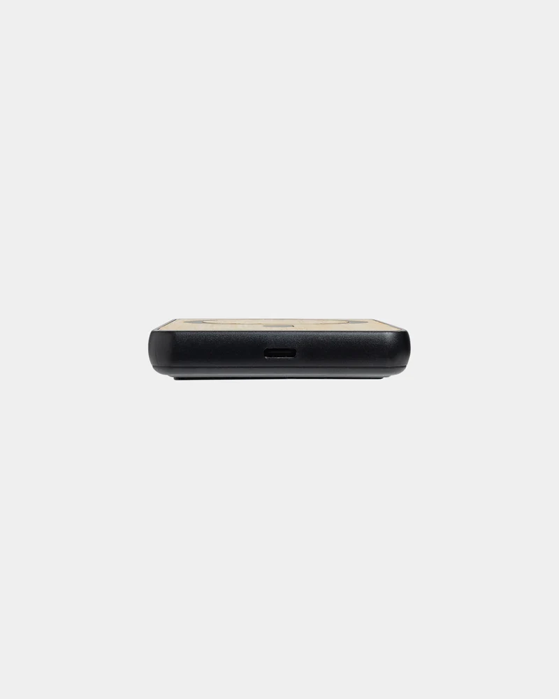 Powerbank 5000mAh bambou et ABS recyclé à personnaliser