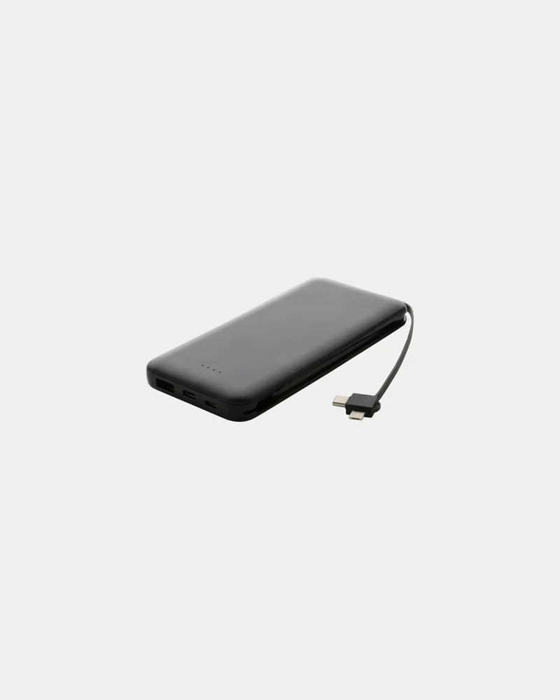 Powerbank 10.000 mAh en plastique recyclé à personnaliser