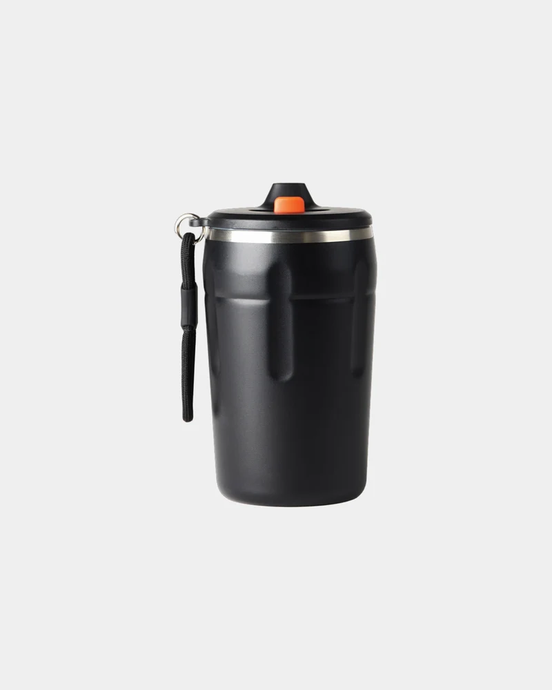 Tasse à café étanche acier recyclé 350ml à personnaliser