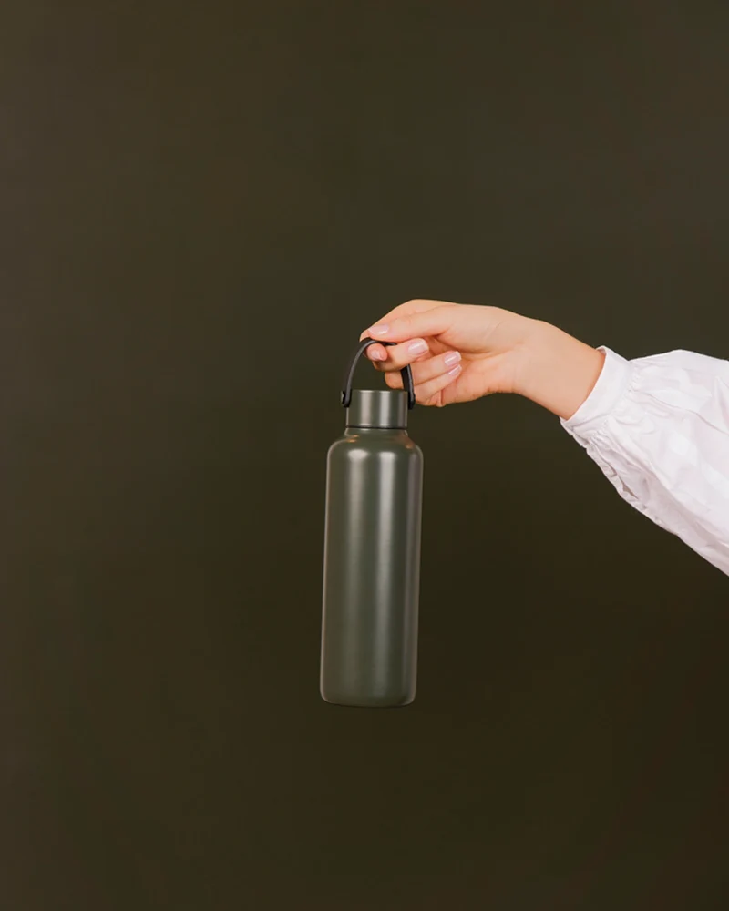 Bouteille inox recyclé Vinga Baltimore 600ml à personnaliser