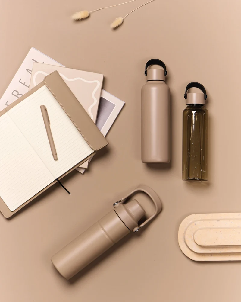 Bouteille inox recyclé Vinga Baltimore 600ml à personnaliser