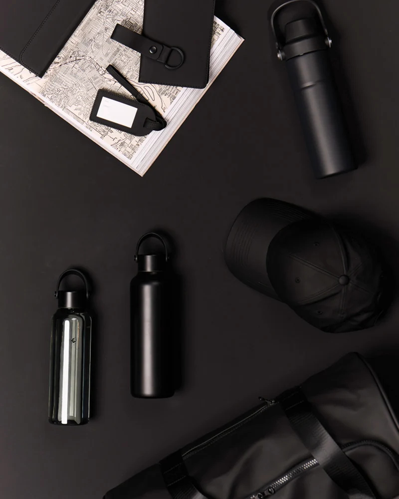 Bouteille inox recyclé Vinga Baltimore Trek 600ml à personnaliser