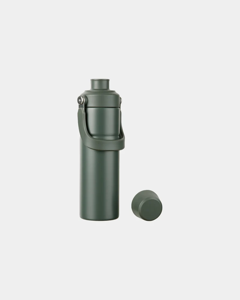 Bouteille inox recyclé Vinga Baltimore Trek 600ml à personnaliser