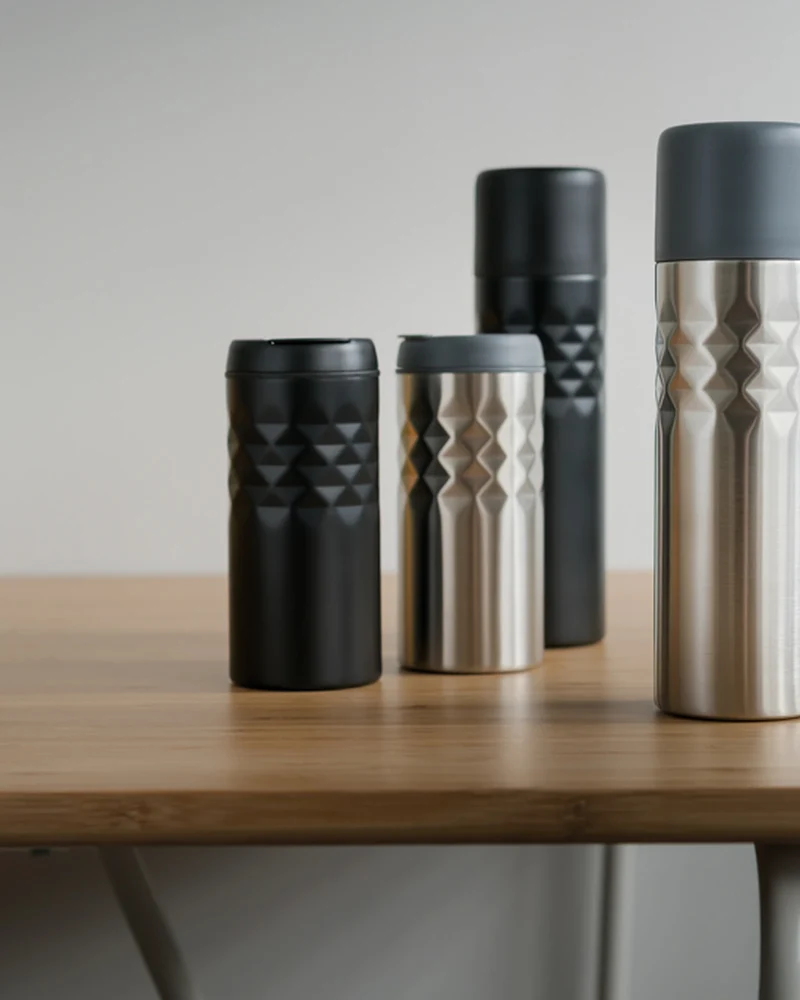 Bouteille isotherme acier inoxydable Mosa à personnaliser