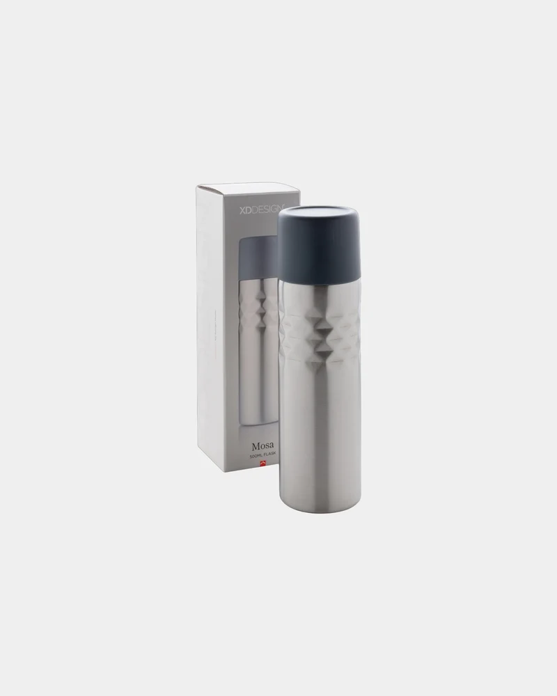 Bouteille isotherme acier inoxydable Mosa à personnaliser