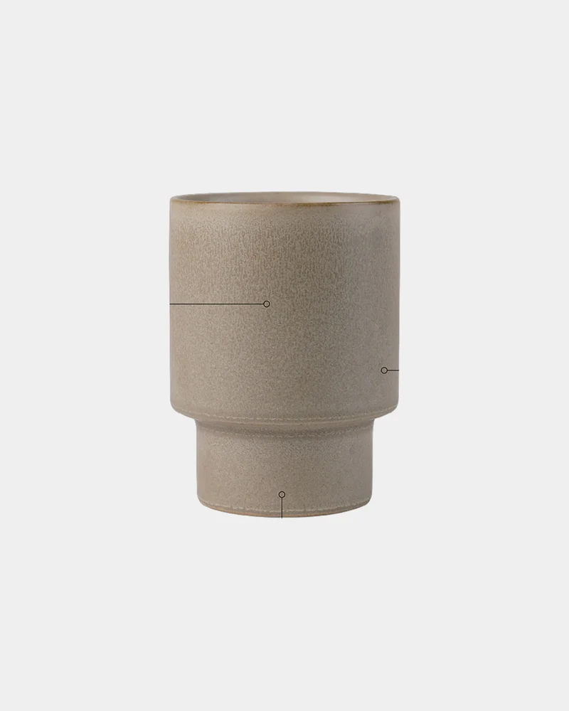 Mug argile recyclée Vinga Nagano 250ml à personnaliser