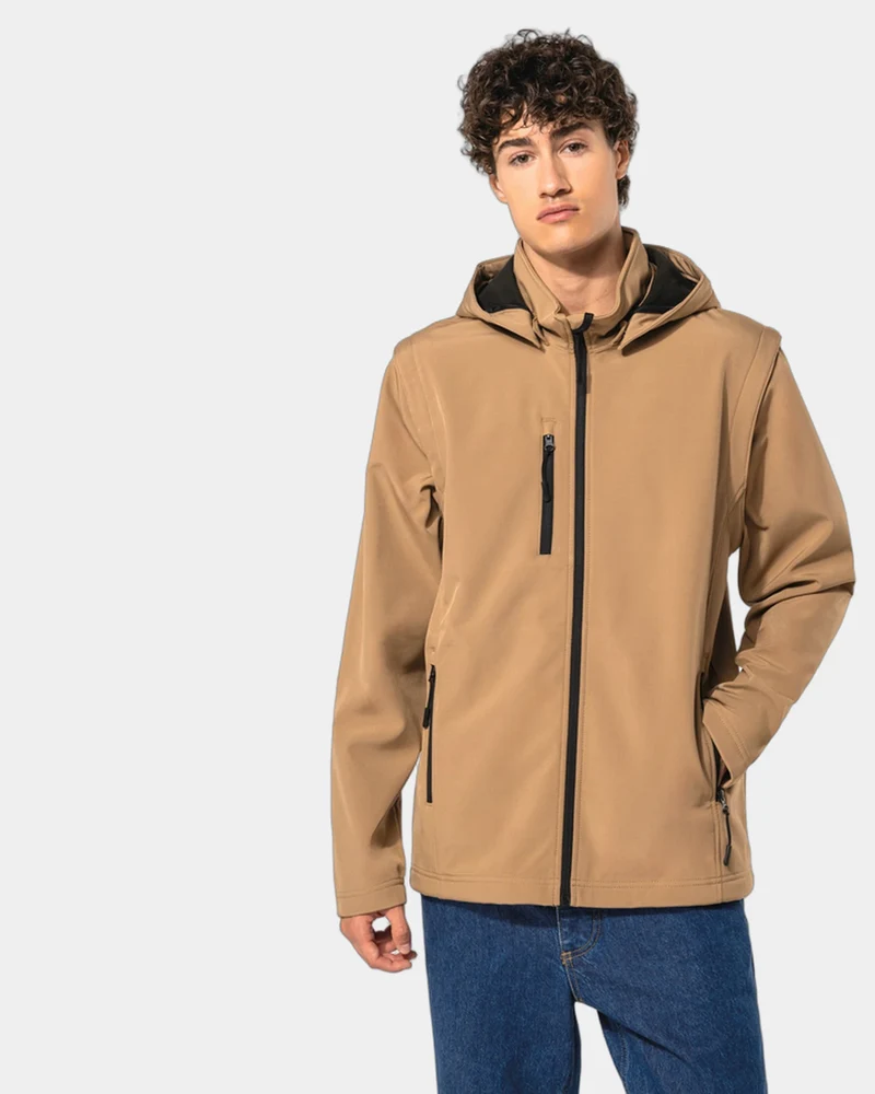Veste Softshell 3 couches imperméable à personnaliser