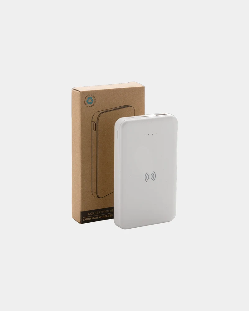 Powerbank 5000mAh recyclé à personnaliser