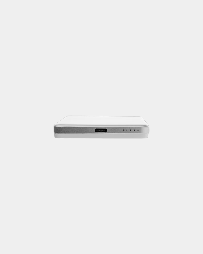 Powerbank aluminium recyclé 5000mAh à personnaliser