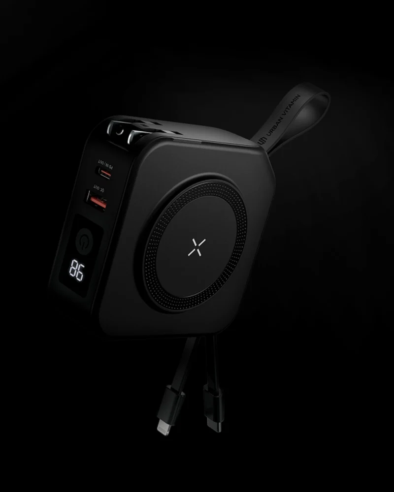 Chargeur universel 5 en 1 Urban Vitamin Saratoga à personnaliser