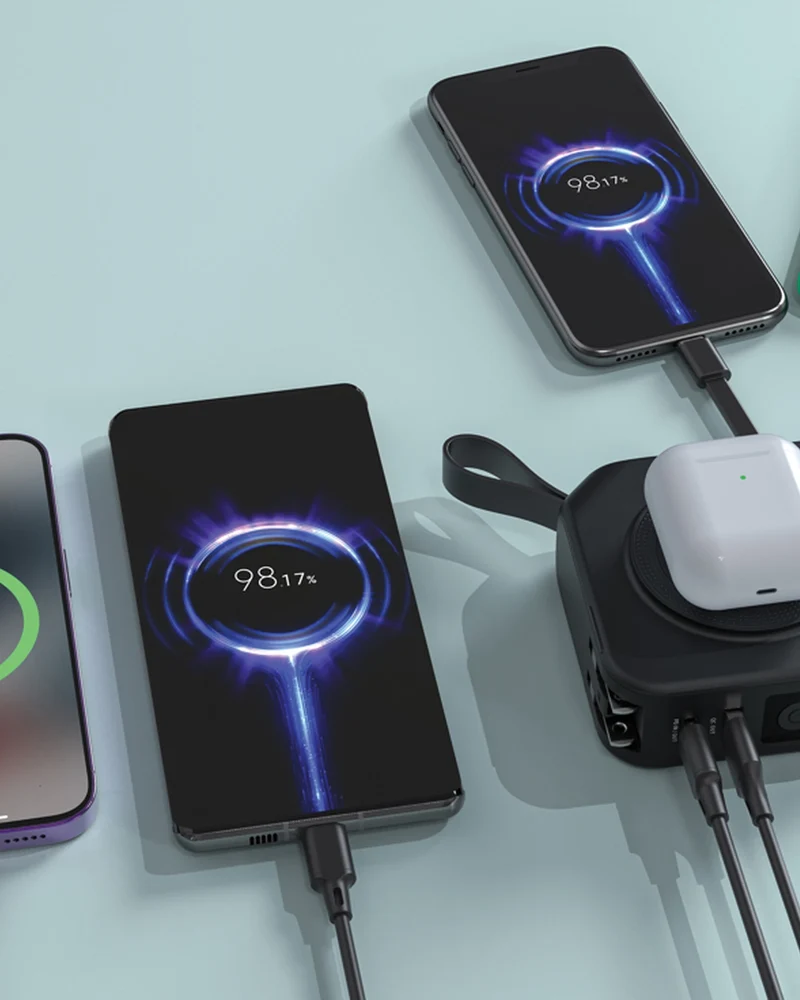 Chargeur universel 5 en 1 Urban Vitamin Saratoga à personnaliser