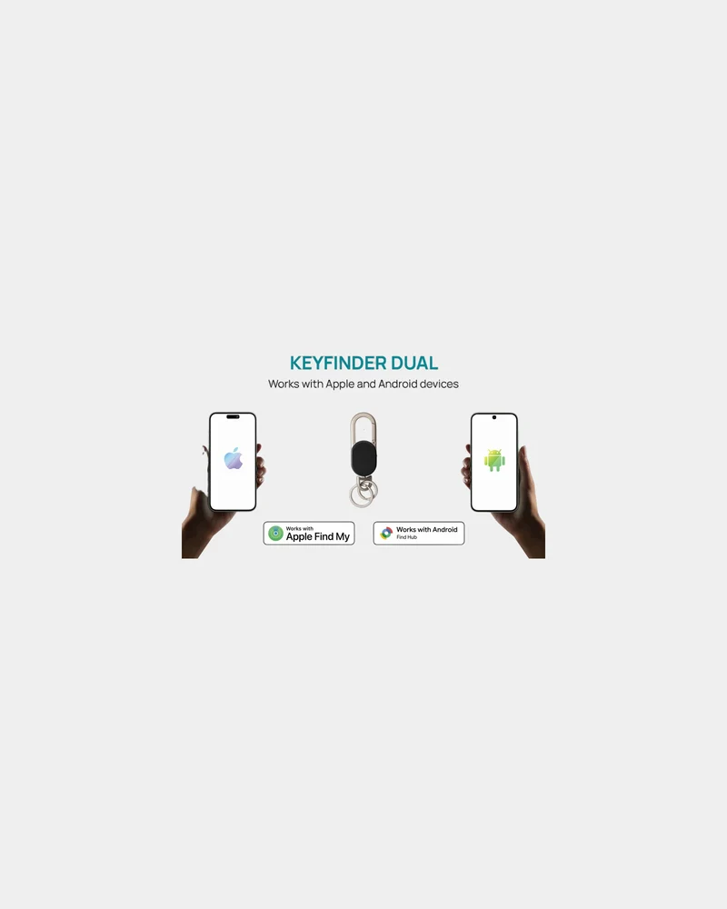 Porte-clés géolocalisation Keyfinder Dual à personnaliser
