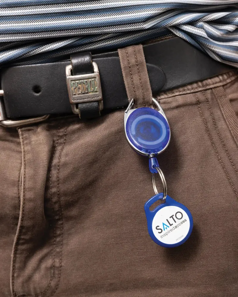 Porte-clés ABS recyclé RCS à personnaliser