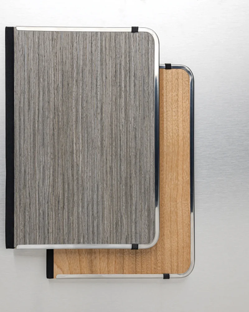 Carnet A5 bois FSC® Treeline à personnaliser