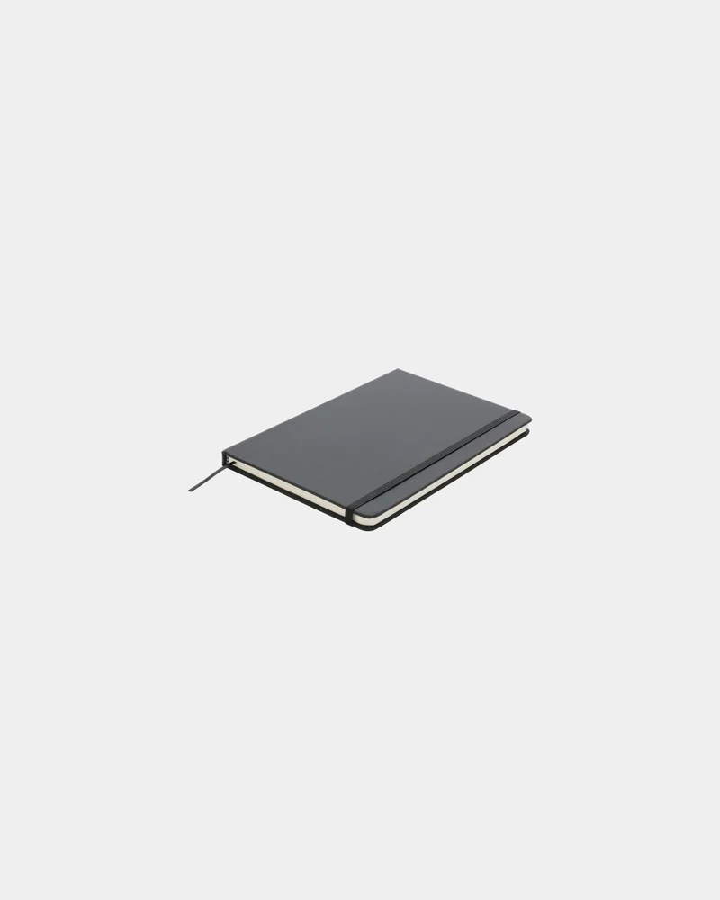 Carnet de notes PU noir A5 à personnaliser