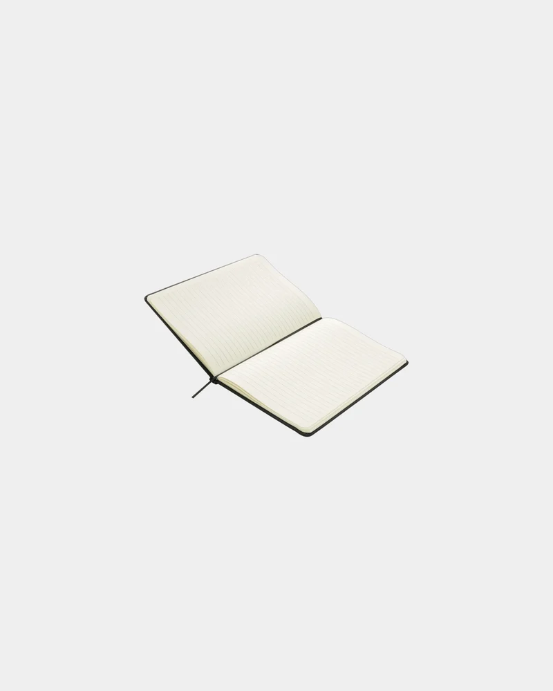 Carnet de notes PU noir A5 à personnaliser