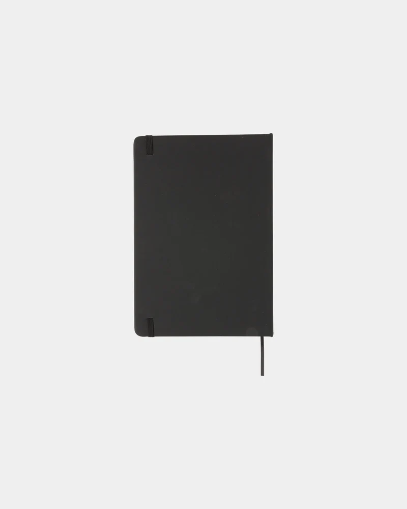 Carnet de notes PU noir A5 à personnaliser