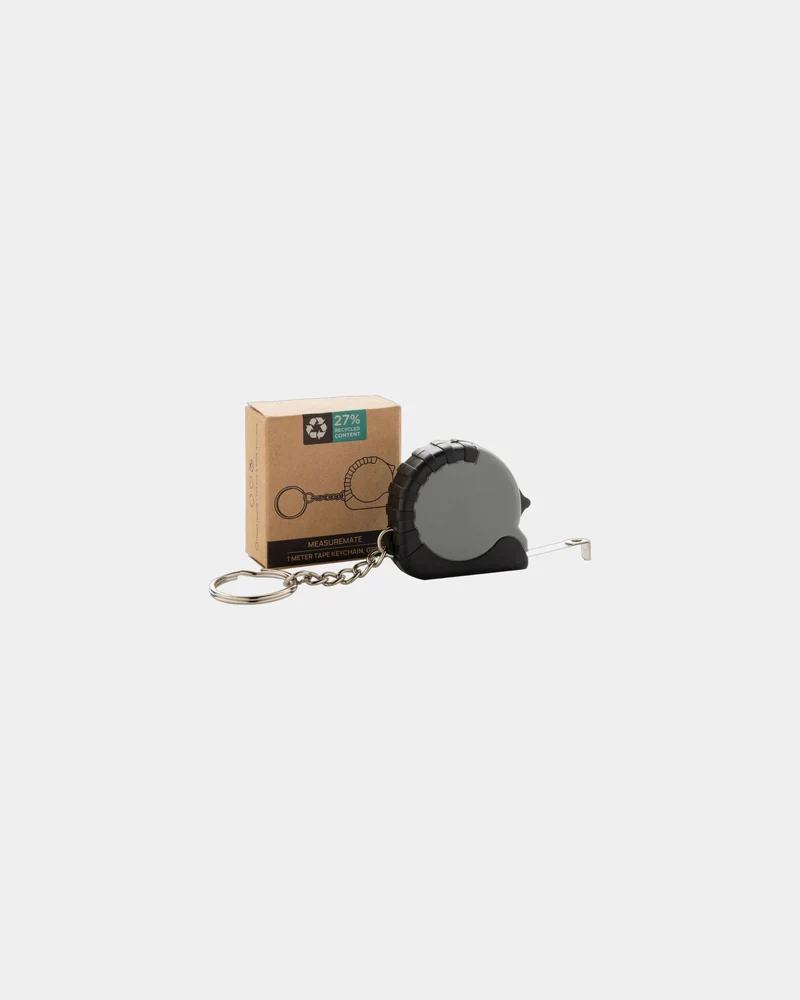 Porte-clés ABS recyclé RCS MeasureMate à personnaliser
