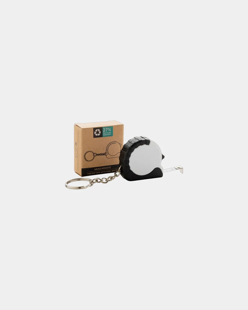 Porte-clés ABS recyclé RCS MeasureMate à personnaliser
