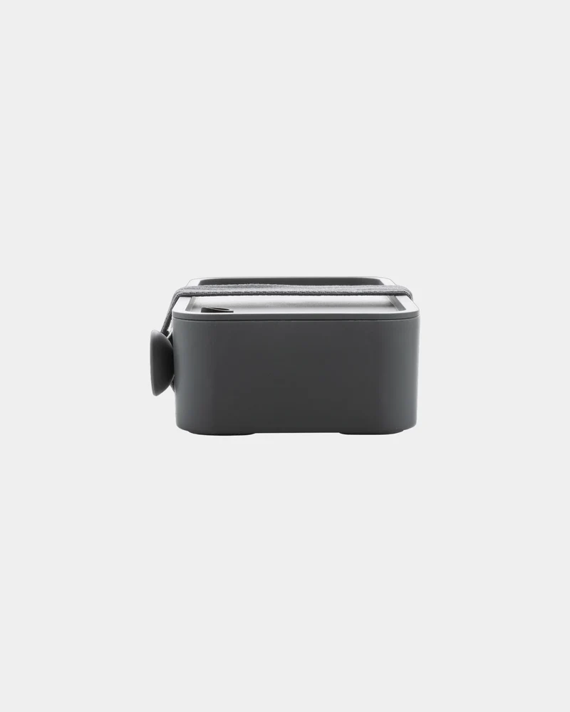 Boîte à lunch PP 0,8L avec cuillère-fourchette à personnaliser