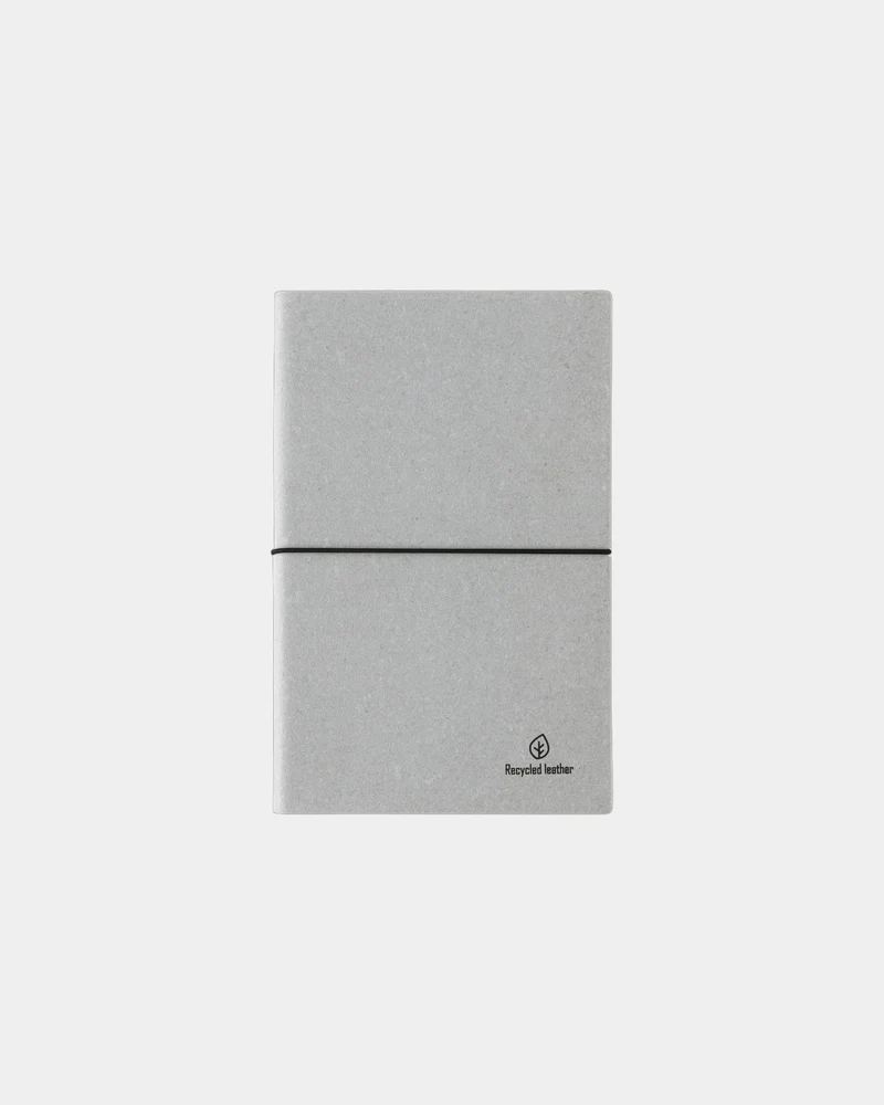 Carnet de notes A5 cuir recyclé à personnaliser