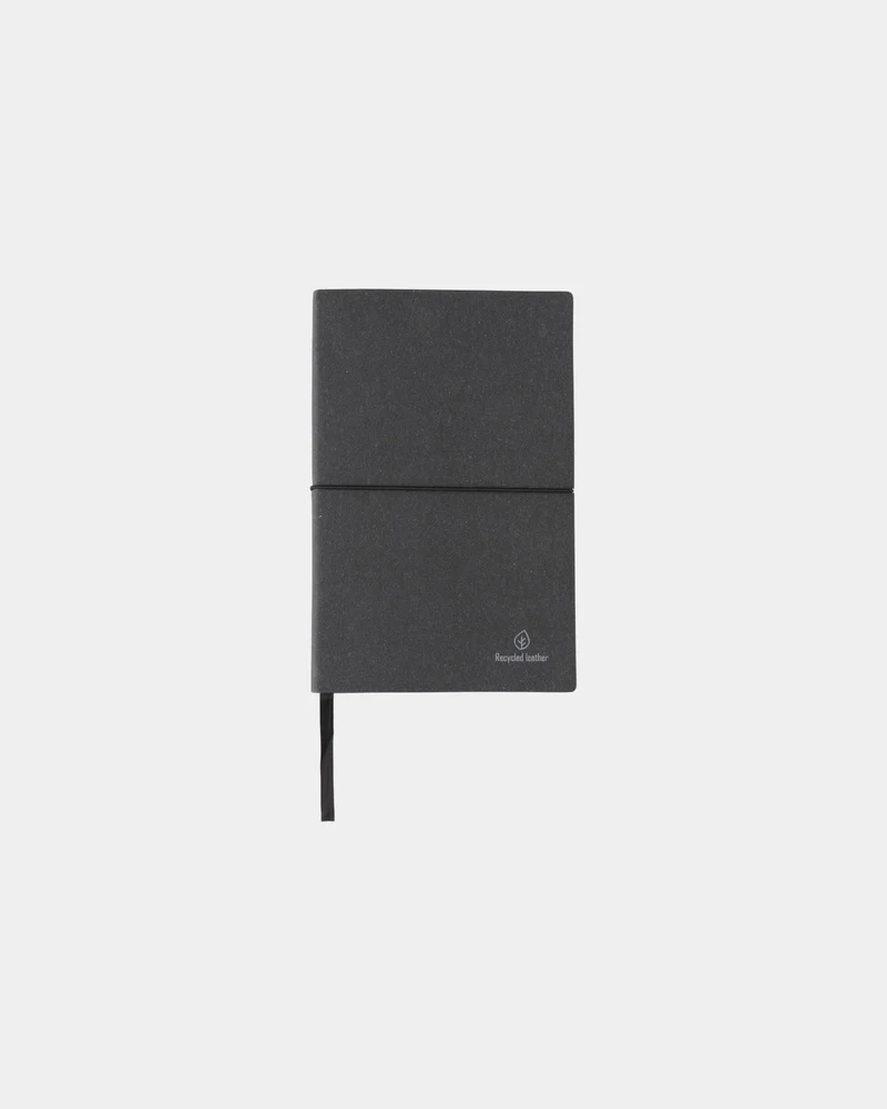 Carnet de notes A5 cuir recyclé à personnaliser