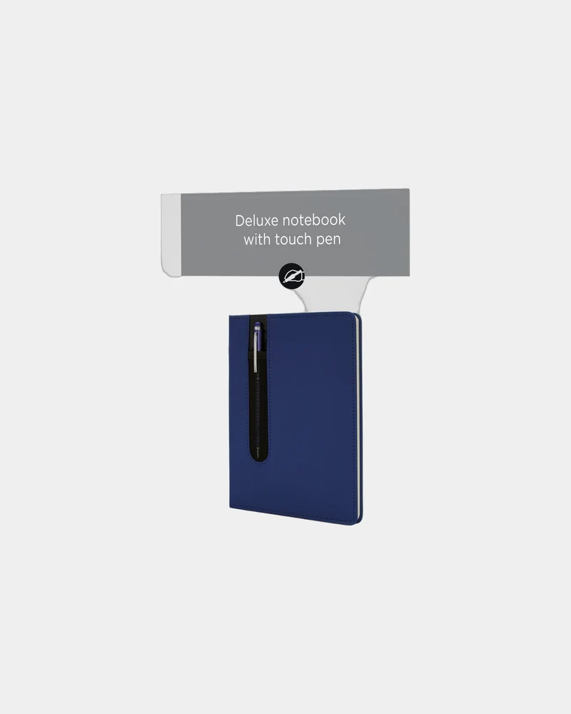 Carnet A5 PU avec stylo tactile à personnaliser