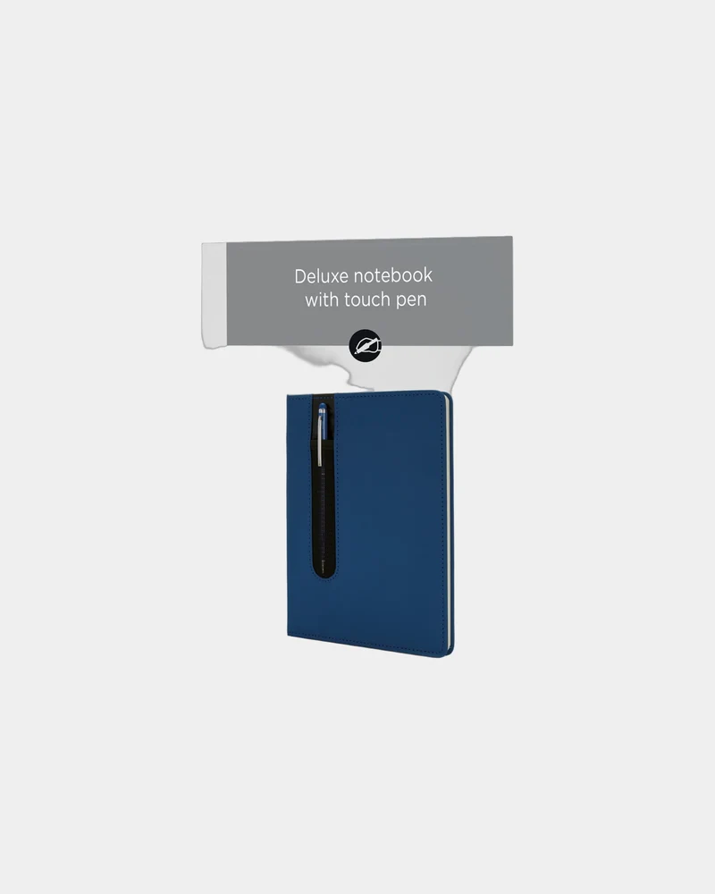 Carnet A5 PU avec stylo tactile à personnaliser