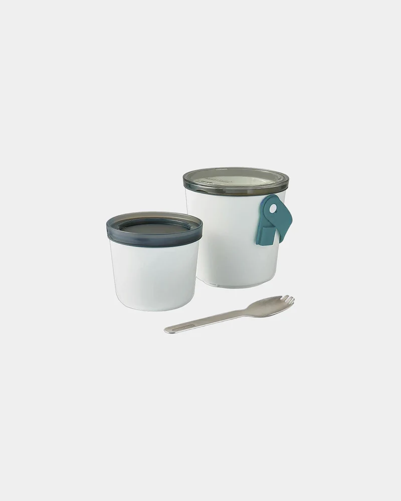 Conteneur à lunch PP Tritan Black + Blum à personnaliser