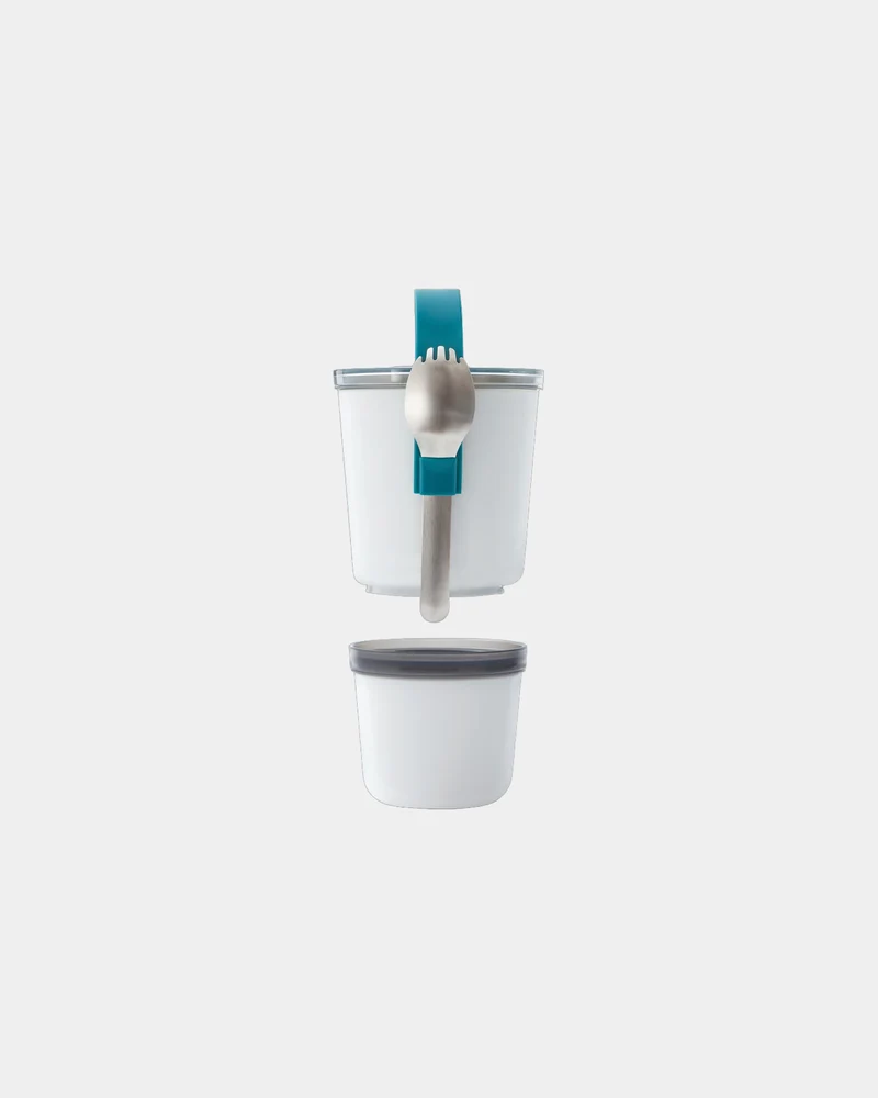 Conteneur à lunch PP Tritan Black + Blum à personnaliser
