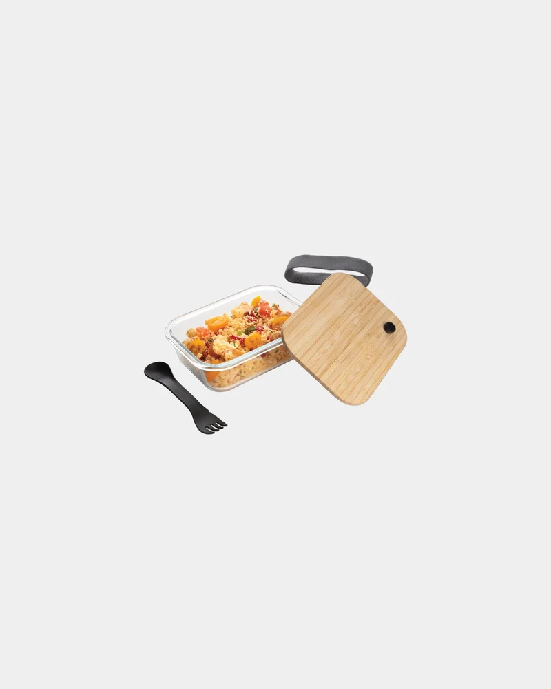 Boîte repas en verre borosilicate à personnaliser