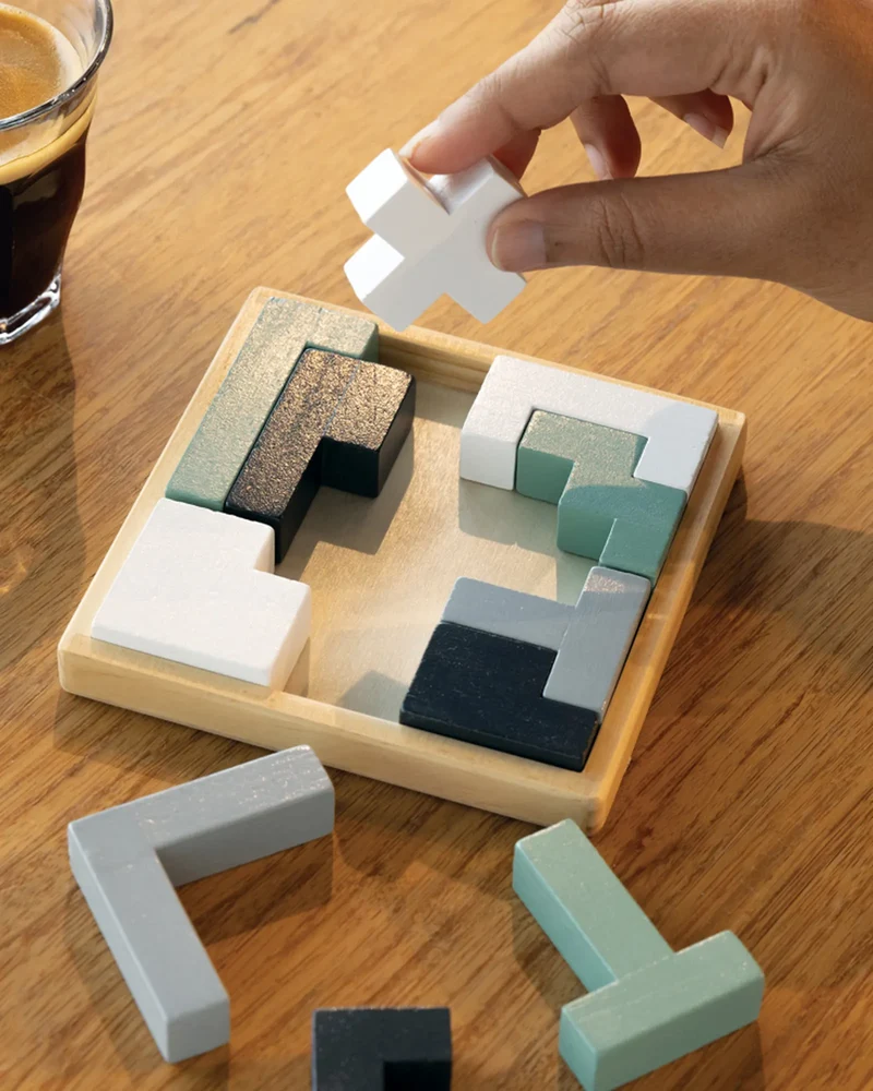 Puzzle en bois éco-responsable à personnaliser