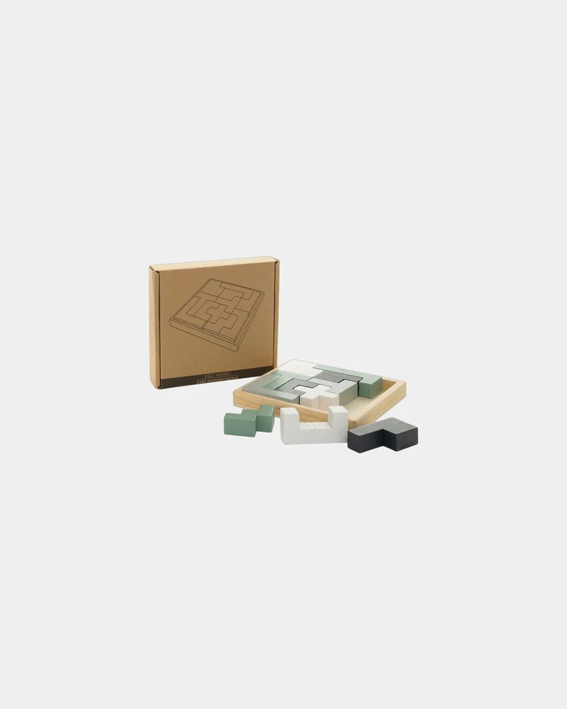 Puzzle en bois éco-responsable à personnaliser