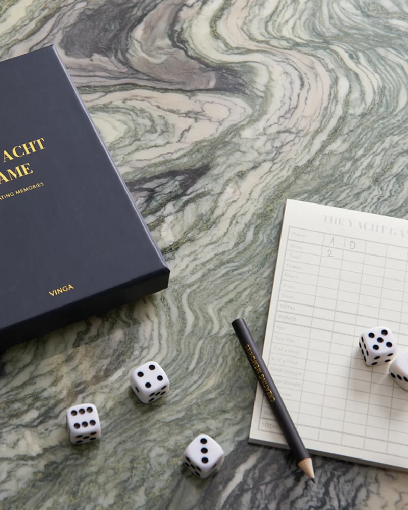 Jeu de dés Vinga The Yacht à personnaliser